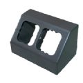 SUPPORT PRISE DOUBLE ANGLE ANTHRACITE