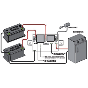 COUPLEUR SEPARATEUR 70A 3 BATTERIES SCHEIBER 14712.00