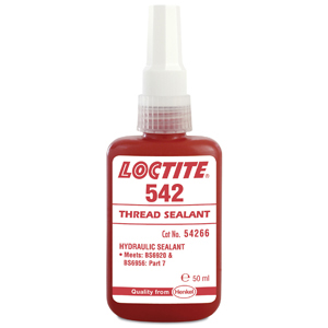 PRODUIT D'ETANCHEITE POUR RACCORDS FILETES LOCTITE 542