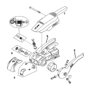 1 KIT COUPELLES LACET AKS200