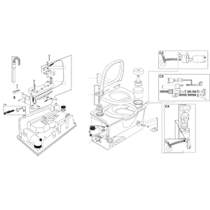 1 RELAIS CASSETTE C3 C250 C263 C403L