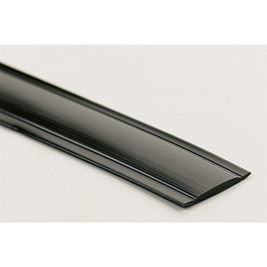 1 ROULEAU 250M GALON CACHE-VIS NOIR LARG. 14mm