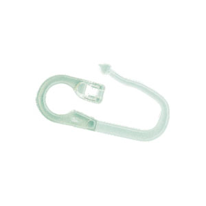 25 AGRAFES PLASTIQUE TRANSPARENT