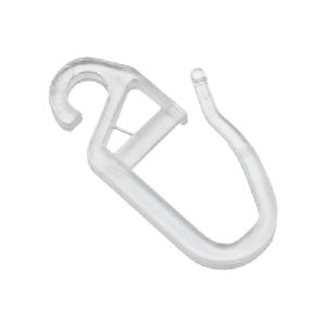 AGRAFE PLASTIQUE TRANSPARENT - Skin-pack de 25