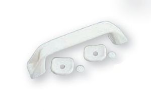 2 POIGNEE DE TIRAGE ENTRAXE 152mm BLANC + CACHE-VIS