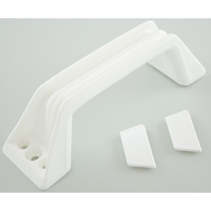 1 POIGNEE DE TIRAGE ENTRAXE 138mm BLANC + CACHE-VIS