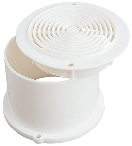 1 AERATEUR BLANC DE PLANCHER