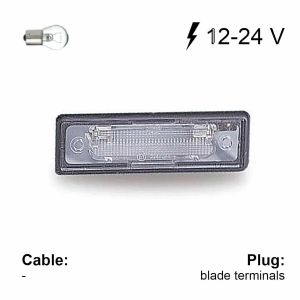 FEU 570 K ECLAIREUR DE PLAQUE NOIR DROIT JOKON