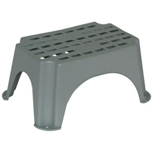 MARCHEPIED PLASTIQUE 540x540x270 200kg BLEU