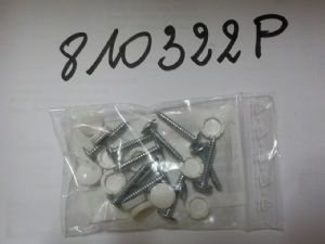 CACHE-VIS SP284 BLANC CADRE INTERIEUR SEITZ S4 - Sachet 12