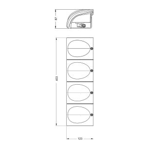 FEU 810 BRS POSITION + STOP CARAVANE JOKON