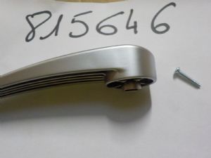 1POIGNEE LG.126-7mm ARGENT MAT
