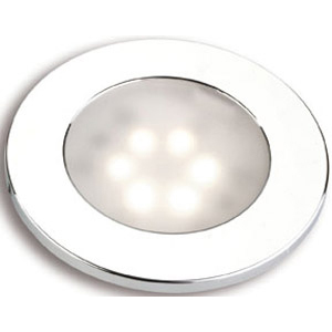 1 SPOT A LED 10,5 ; 16,5V ENCASTRE FIXE ARGENT