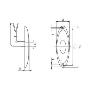 FEU 2010 SMLR ENCOMBREMENT LATERAL A LED ENJO GRIS JOKON