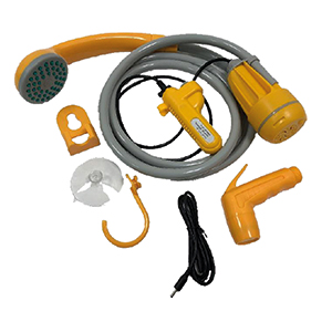 1 KIT DOUCHE + POMPE 12V AVEC BATTERIE