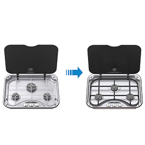 KIT GRILLE FONTE POUR RECHAUD BASIC LINE 330