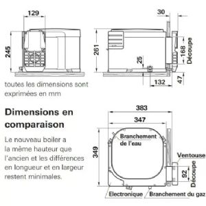 BOILER GAZ/ELECTRIQUE 10L TRUMA