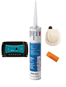 1 KIT PANNEAU SOLAIRE 120W AVEC REGULATEUR MPPT 10A