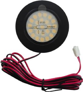 1 SPOT 23 LED NOIR 12V 2W
