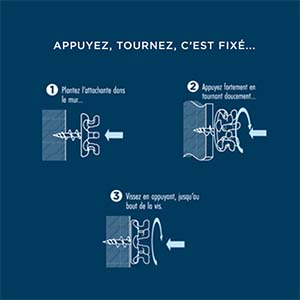 1 BUTEE DE PORTE ALUMINIUM