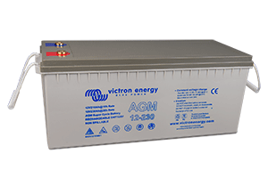 1 BATTERIE AGM SUPER CYCLE 125Ah VICTRON