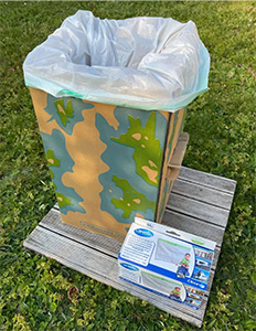 1 KIT WC PLIABLE EN CARTON