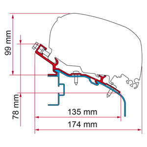 1 ADAPTER ELDDIS 400 F65/F80