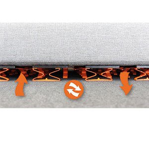 1 KIT STANDARD 60/70x200 cm MODULOFLEX