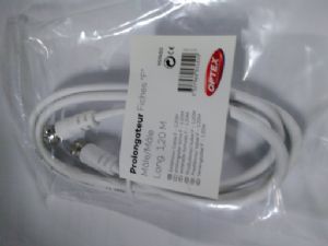 1 PROLONGATEUR FICHE F 1,20 M