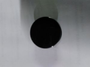 1 BOUTON PUSH LOCK NOIR BRILLANT