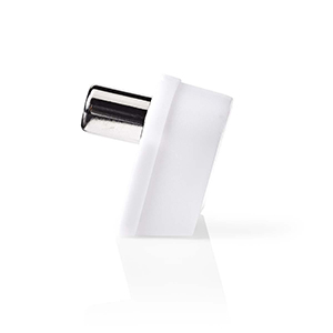 1 FICHE ANTENNE MALE COUDEE "9,5"