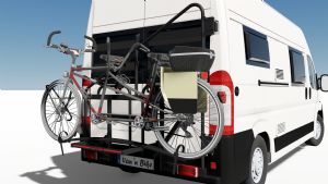 1 GOUTTIERE 1600 POUR VELO EXTRA LARGE