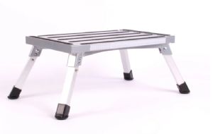 MARCHE PIED ALUMINIUM PLIANT