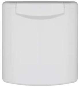 1 COUVERCLE A CHARNIERE MAGNETIQUE BLANC FIAT 249