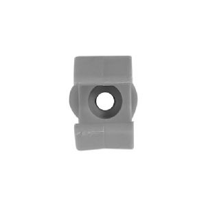 1 COLLIER ATTACHE TUBE PLASTIQUE GRIS Ø 15-17MM