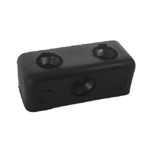 1 ASSEMBLAGE 37X13MM PLASTIQUE NOIR