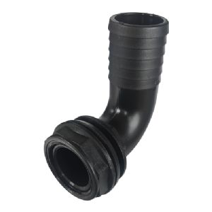 1 PORTE TUYAU DIA.40MM 1/4" PLASTIQUE NOIR