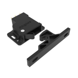 1 LOQUETEAU C3-1805 22N AVEC INTERRUPTEUR PLASTIQUE NOIR