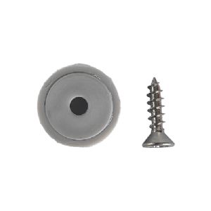 1 RECEPTACLE A VISSER PLSTIQUE GRIS SANS VIS