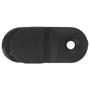 1 CLIPS PLASTIQUE NOIR RAL 9005 POUR PANNEAU 8MM