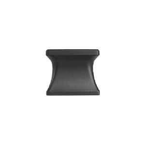 1 BOUTON PUSH LOCK CARRE POUR ROSACE 355055 NOIR MAT