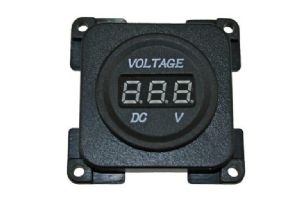 1 C-LINE PRISE INDICATEUR DE VOLTAGE 10-30 V, NOIR