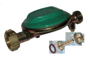 1 DETENDEUR BUTANE + RACCORD
