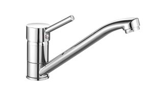 1 MITIGEUR BEC LONG MODERNE CHROME