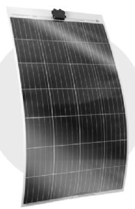 1 PANNEAU SOLAIRE HF-145, 145W AVEC 5M CABLES UNIPOLAIRES