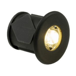 CAMPIO ÉCLAIRAGE D'APPOINT BLANC LED NOIR - SET 2 PIÈCES
