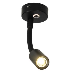 1 FELINO FLEX SPOT AVEC USB-C NOIR INTERRUPTEUR TACTILE