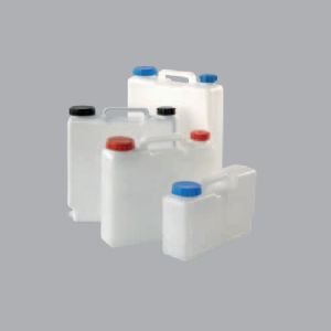 1 JERRYCAN PLAT 20 L DEUX OUVERTURES DIN96/DIN61