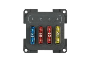 1 PORTE-FUSIBLE 4 FUSIBLES