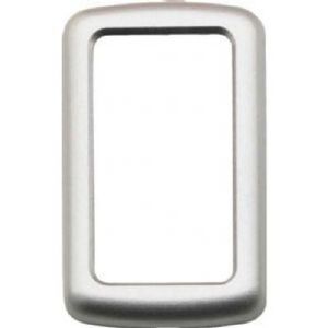 1 CACHE-VIS CBE ARGENT SATIN DOUBLE